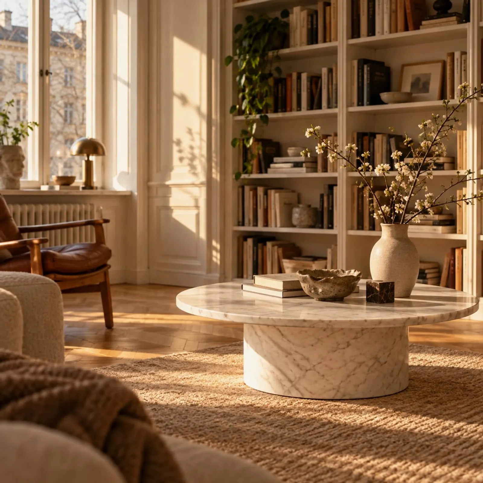 Table basse Mossa blanc craie - image 2