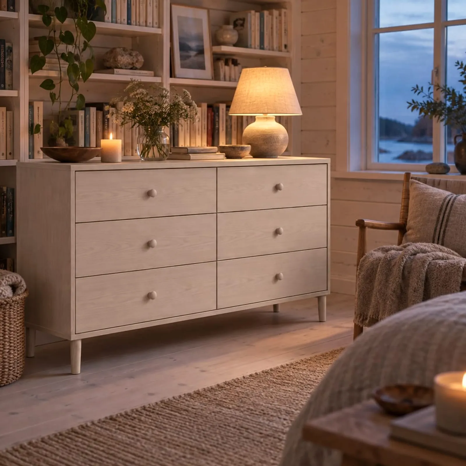 Commode Kusten en bouleau - image 3