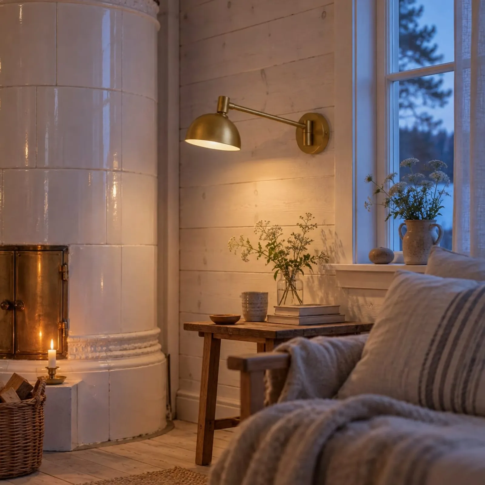 Vägglampa Ö Ockra - bild 2