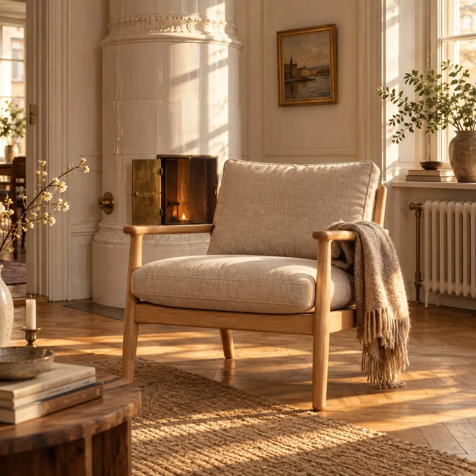 Fauteuil Holm charbon - image 2