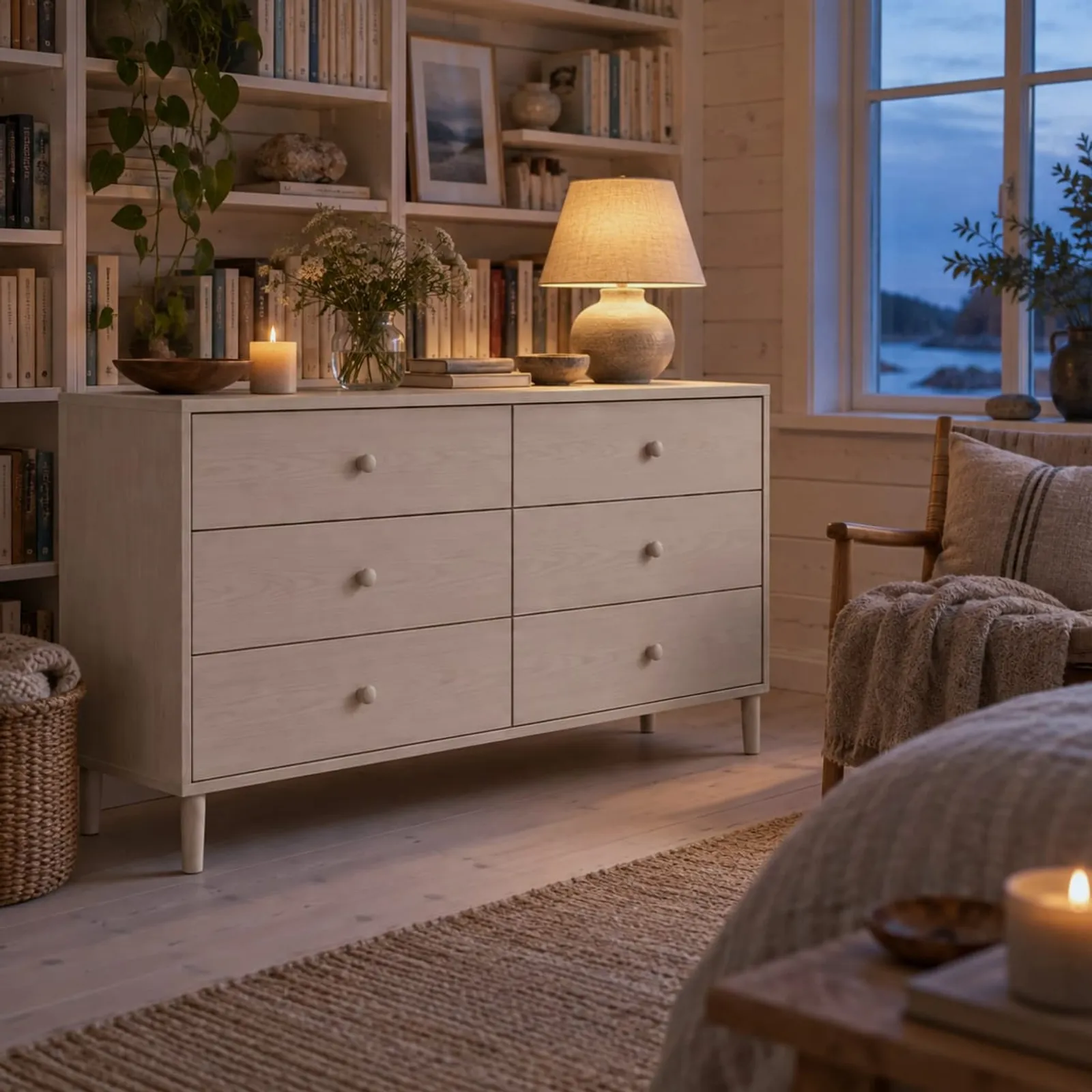 Commode Sälg blanc craie II - image 3