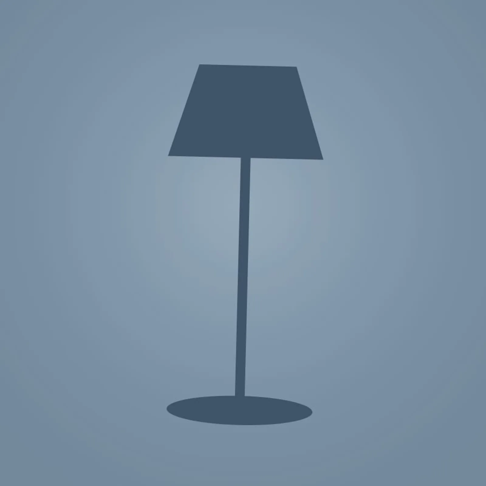 Golvlampa Pors Stål - bild 1