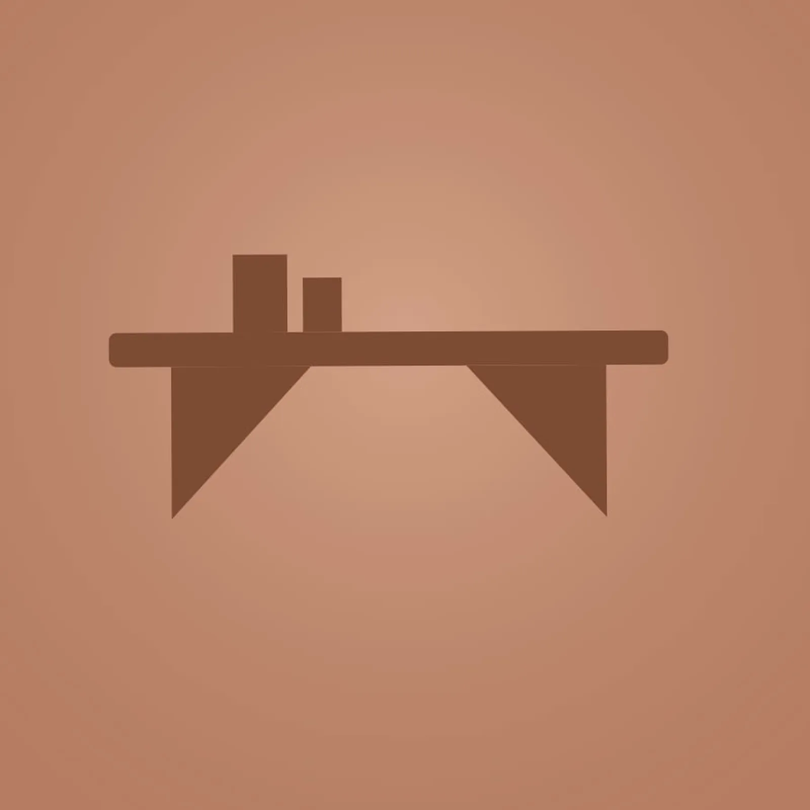 Vägghylla Holm Björk - bild 1