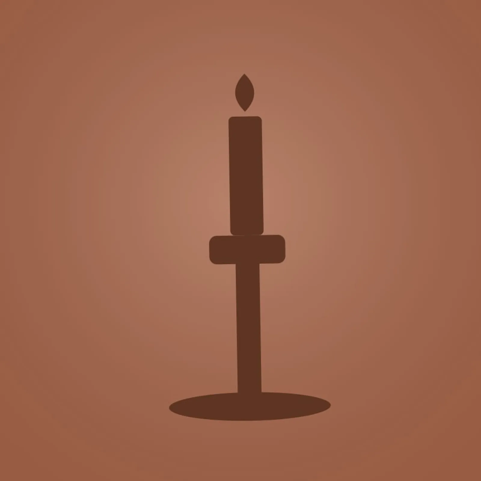 Ljusstake Bränna - bild 1