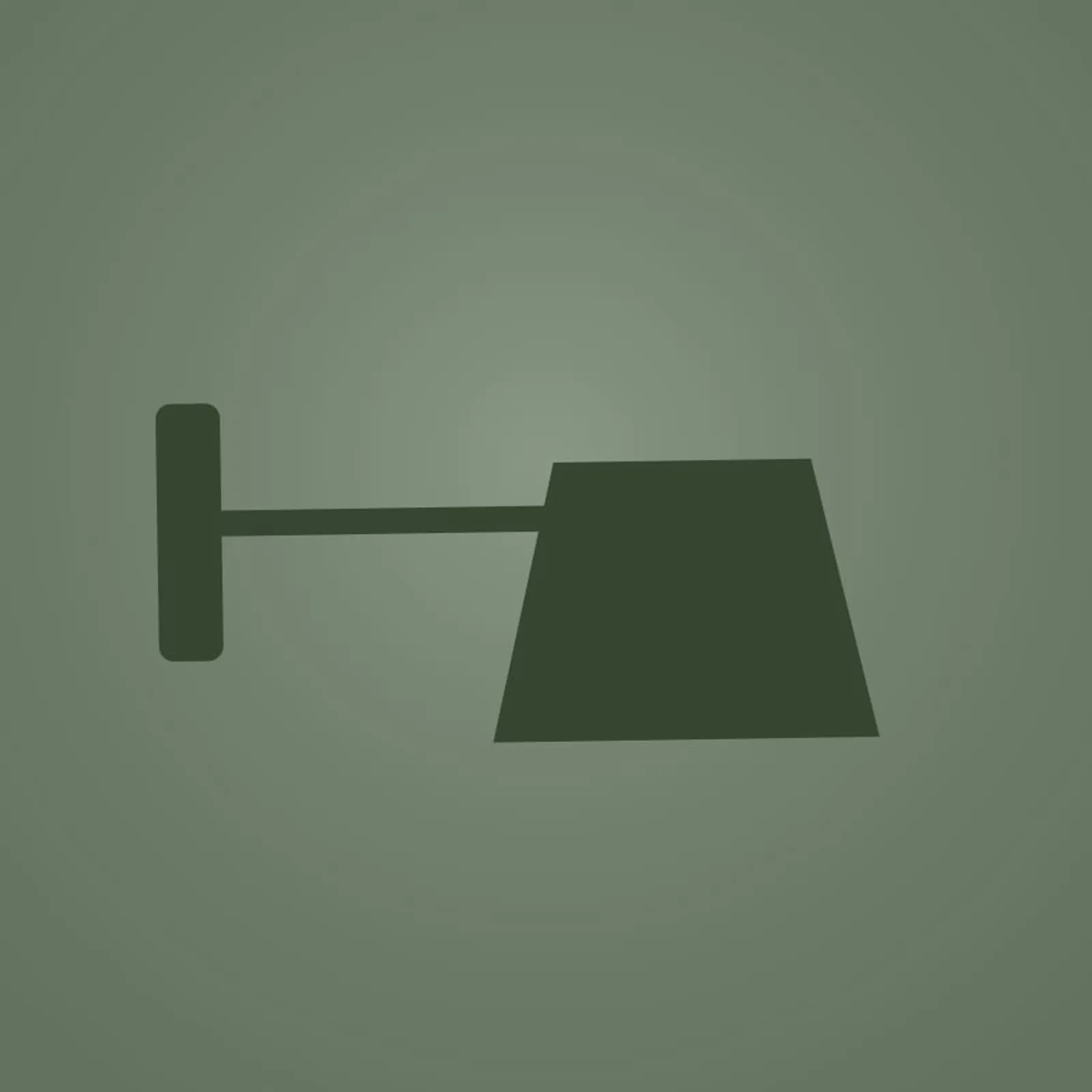 Vägglampa Ull Stål - bild 1