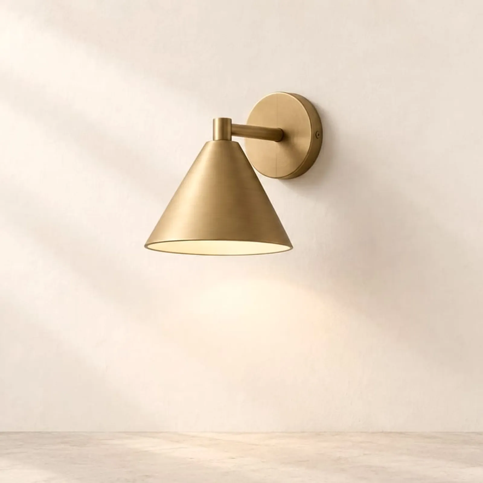 Vägglampa Fjäll Ockra III - bild 1