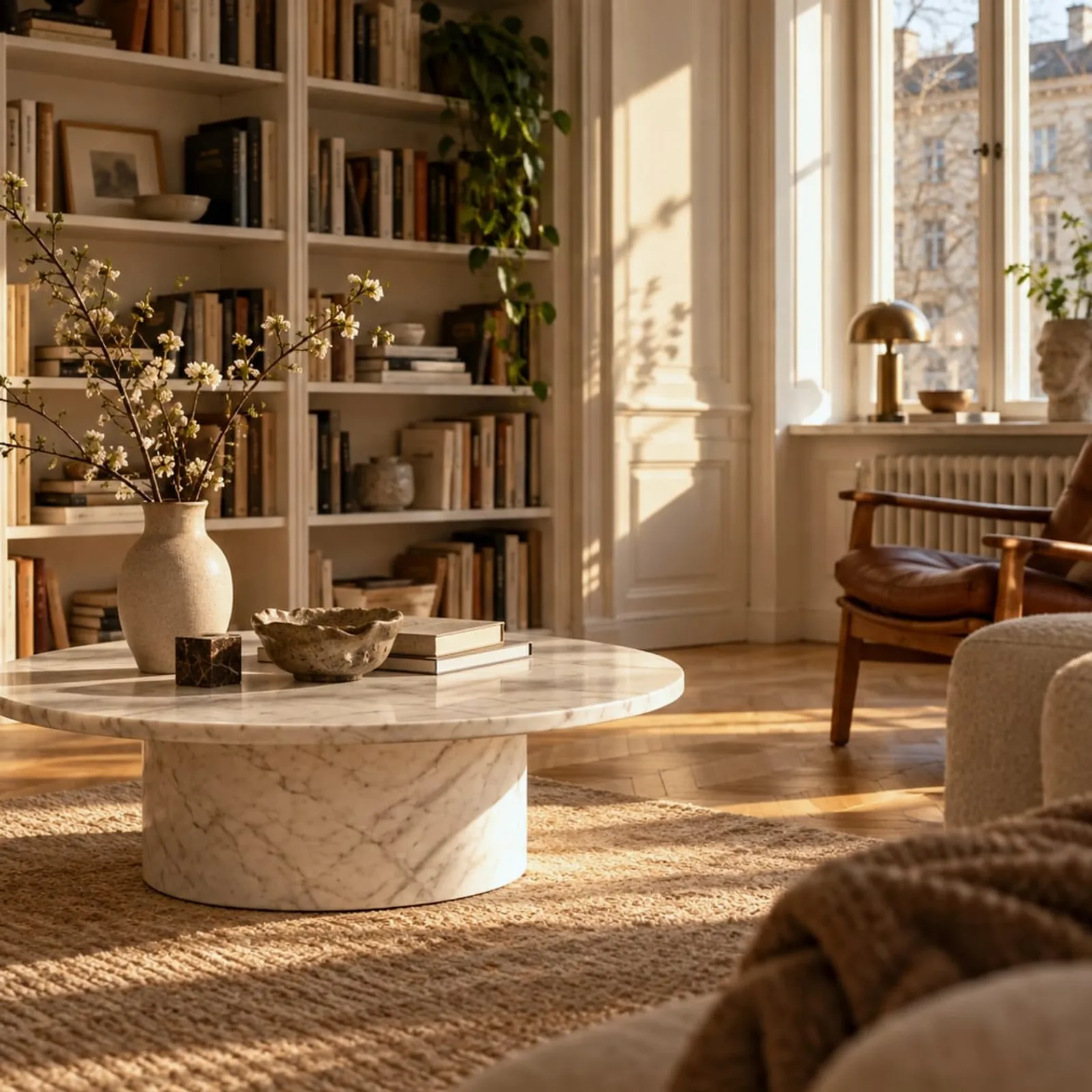 Table basse Sarek blanc craie III - image 2